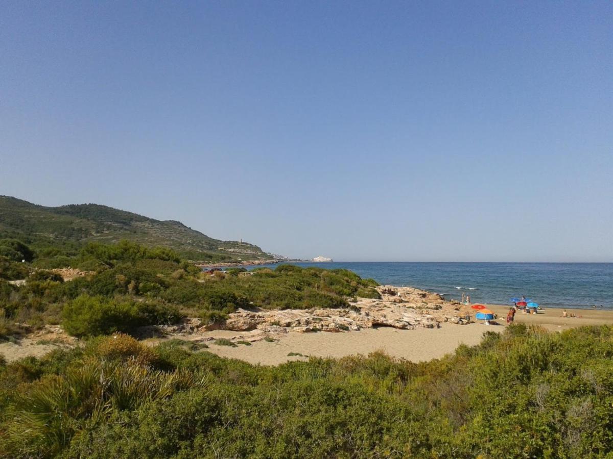 Apartamento Dos Terrazas, Vistas Al Mar. Piscina Peñíscola Eksteriør bilde