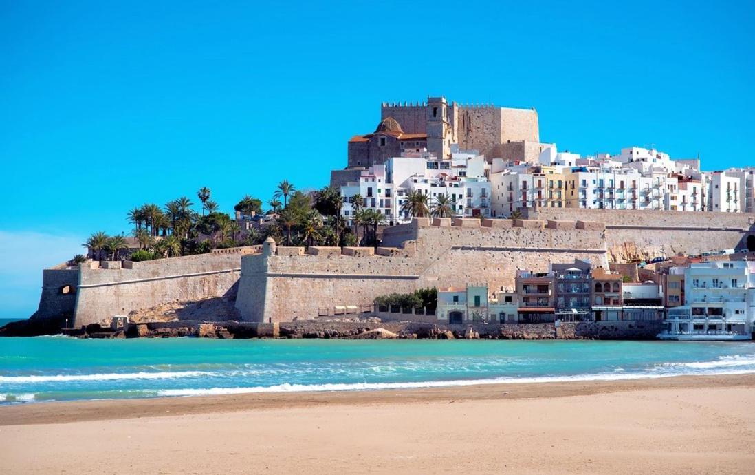 Apartamento Dos Terrazas, Vistas Al Mar. Piscina Peñíscola Eksteriør bilde