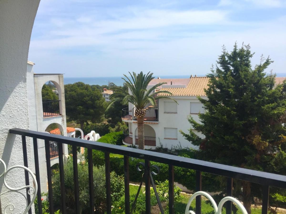 Apartamento Dos Terrazas, Vistas Al Mar. Piscina Peñíscola Eksteriør bilde
