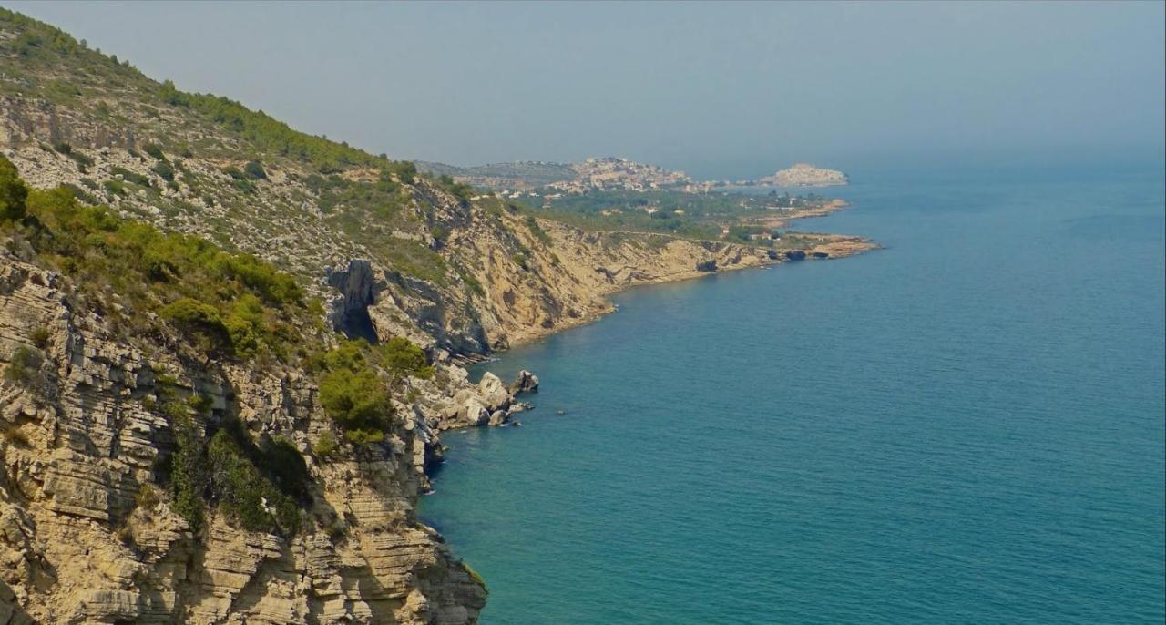 Apartamento Dos Terrazas, Vistas Al Mar. Piscina Peñíscola Eksteriør bilde