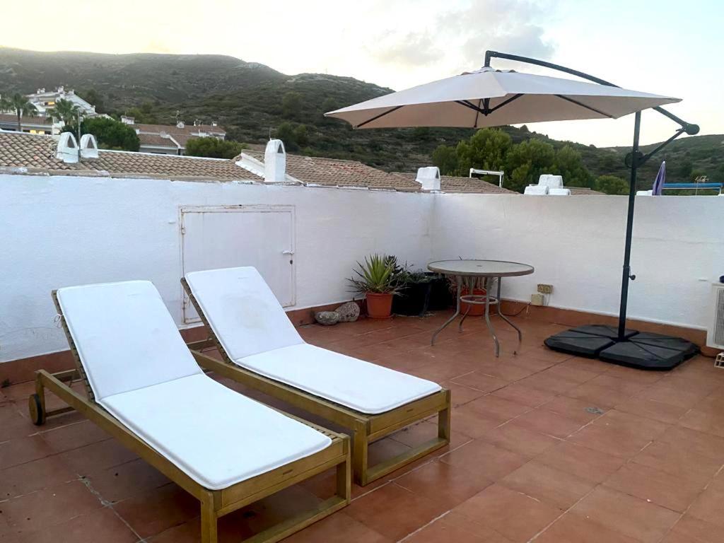 Apartamento Dos Terrazas, Vistas Al Mar. Piscina Peñíscola Eksteriør bilde